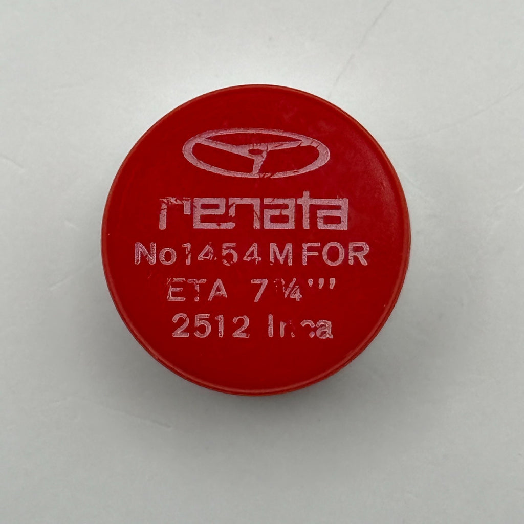 ETA 2512 Balance Wheel Complete And Spring 7¾’’’ 1454 M Watch Movement Parts NOS