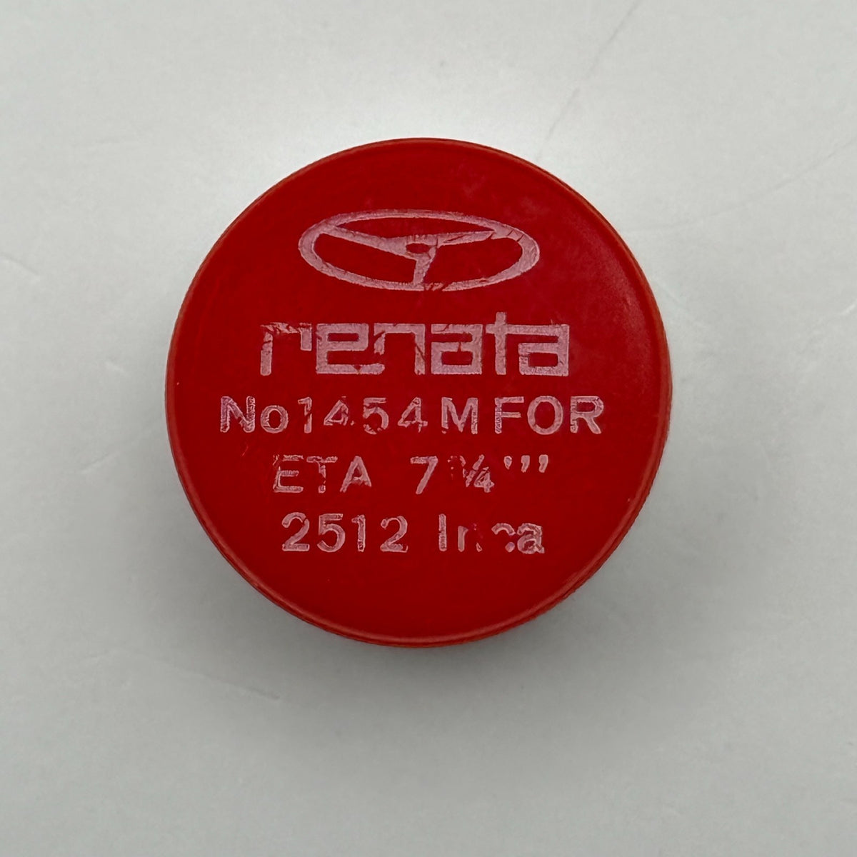 ETA 2512 Balance Wheel Complete And Spring 7¾’’’ 1454 M Watch Movement Parts NOS