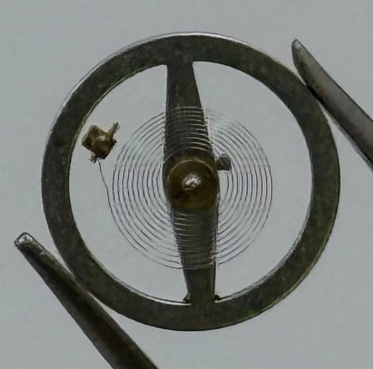 OC R7 Balance Wheel Complete And Spring 10½’’’ 1534 Watch Movement Parts NOS