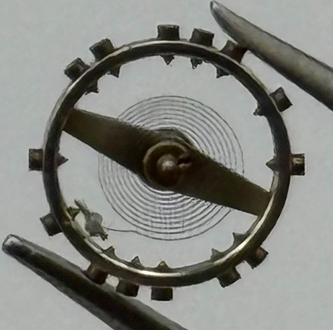AS 976 Balance Wheel Complete And Spring Renata 532 M Watch Movement Parts NOS