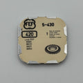FEF 430 Crown Wheel - 5 - 420 - New Old Stock - Watch Parts