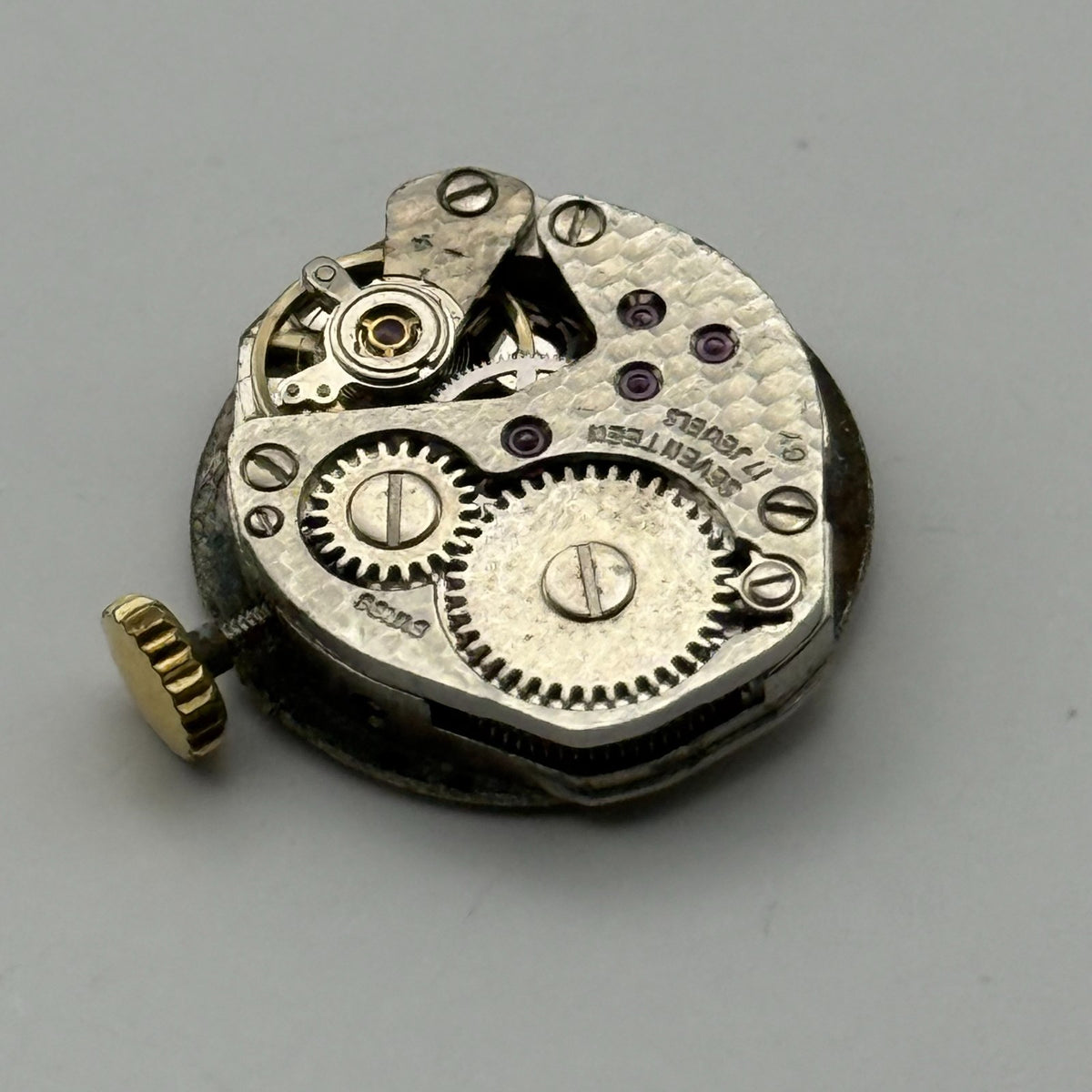 FHF 69-21 Watch Movement Running Regency 17Jewels Swiss Manual Wind Parts 15.3mm