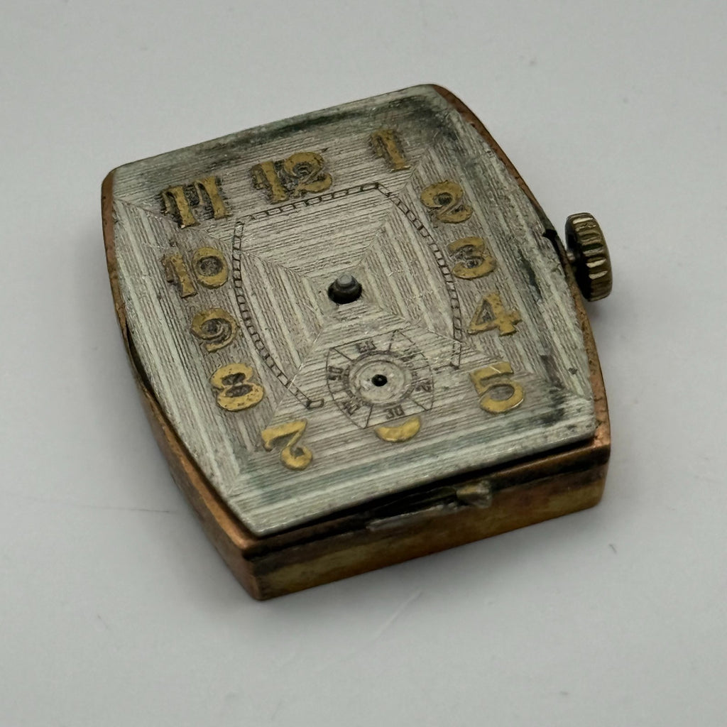 Vertex “B” Watch Movement - VWC B 15 Jewels - For Parts / Repair - 26.1mm