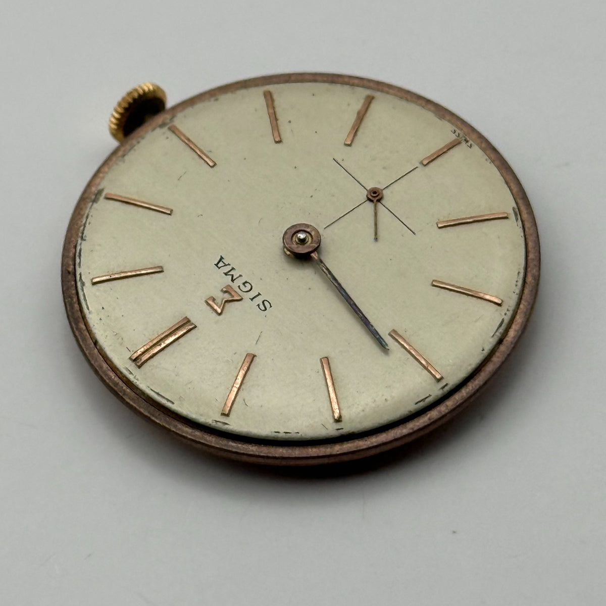 FEF 310 Watch Movement Sigma 17 Rubis Swiss Manual Wind Parts Repair 25.9mm
