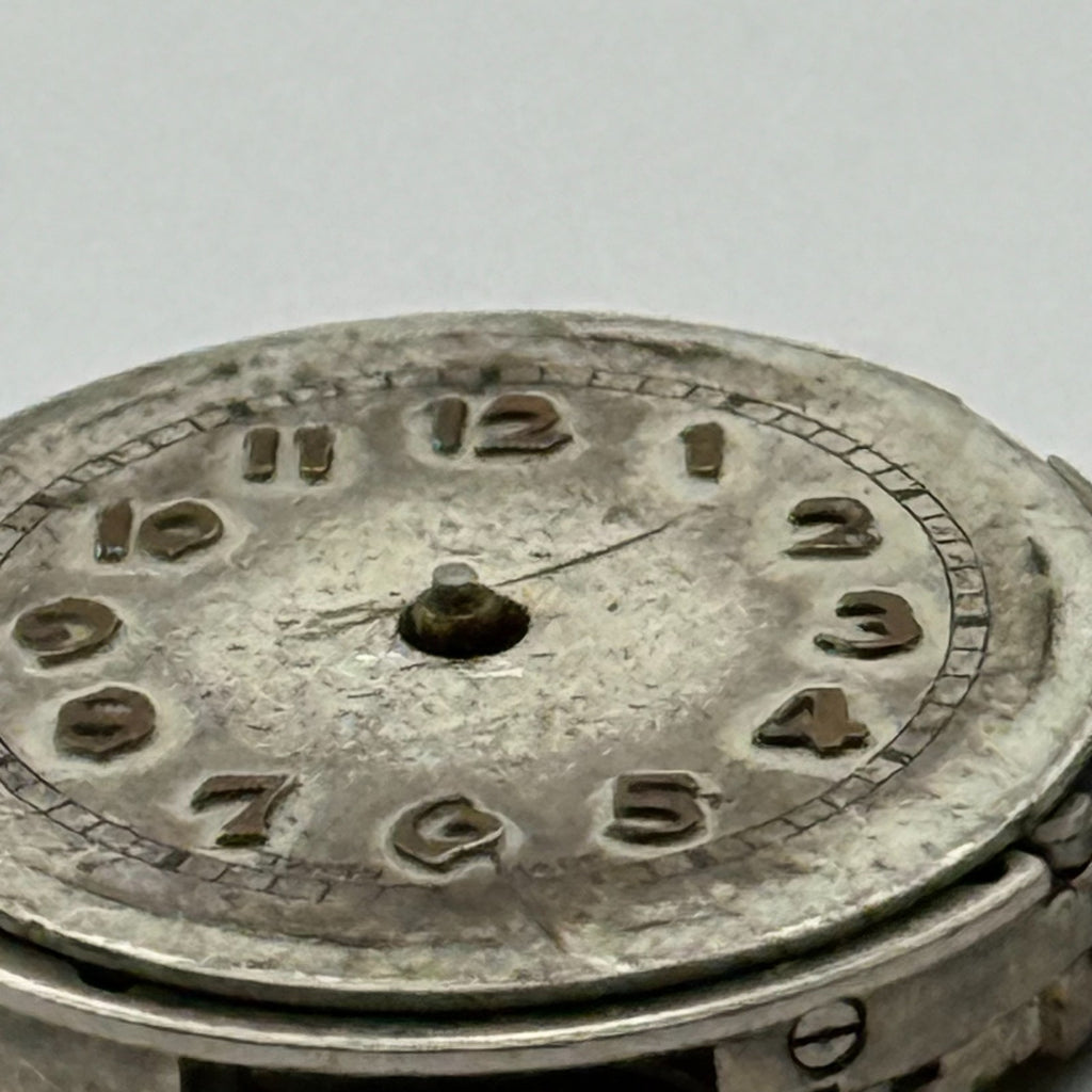 Peseux 150 Watch Movement 15 Jewels Swiss Manual Wind Parts Repair 17.4mm