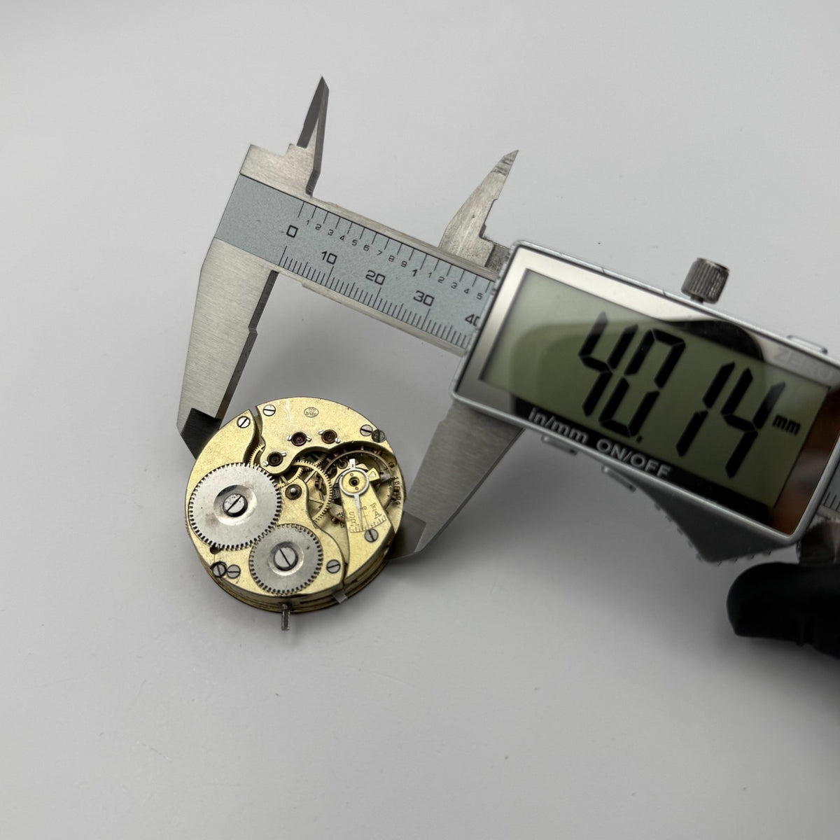 IWC Peerless Pocket Watch Movement Open Face High Grade S&Co Parts 39.7mm