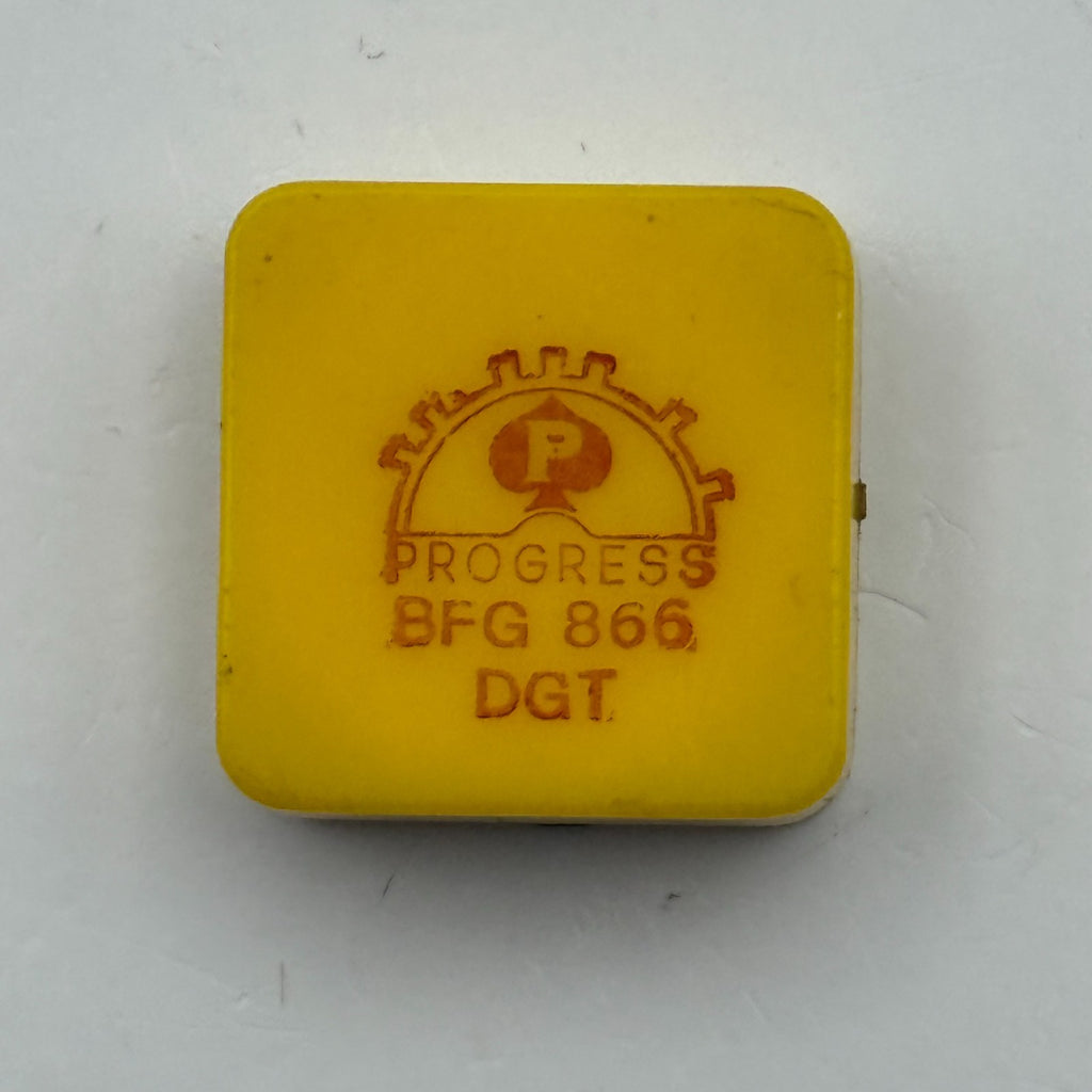 BFG 866 DGT Balance Wheel Complete And Spring Progress Watch Movement Parts NOS