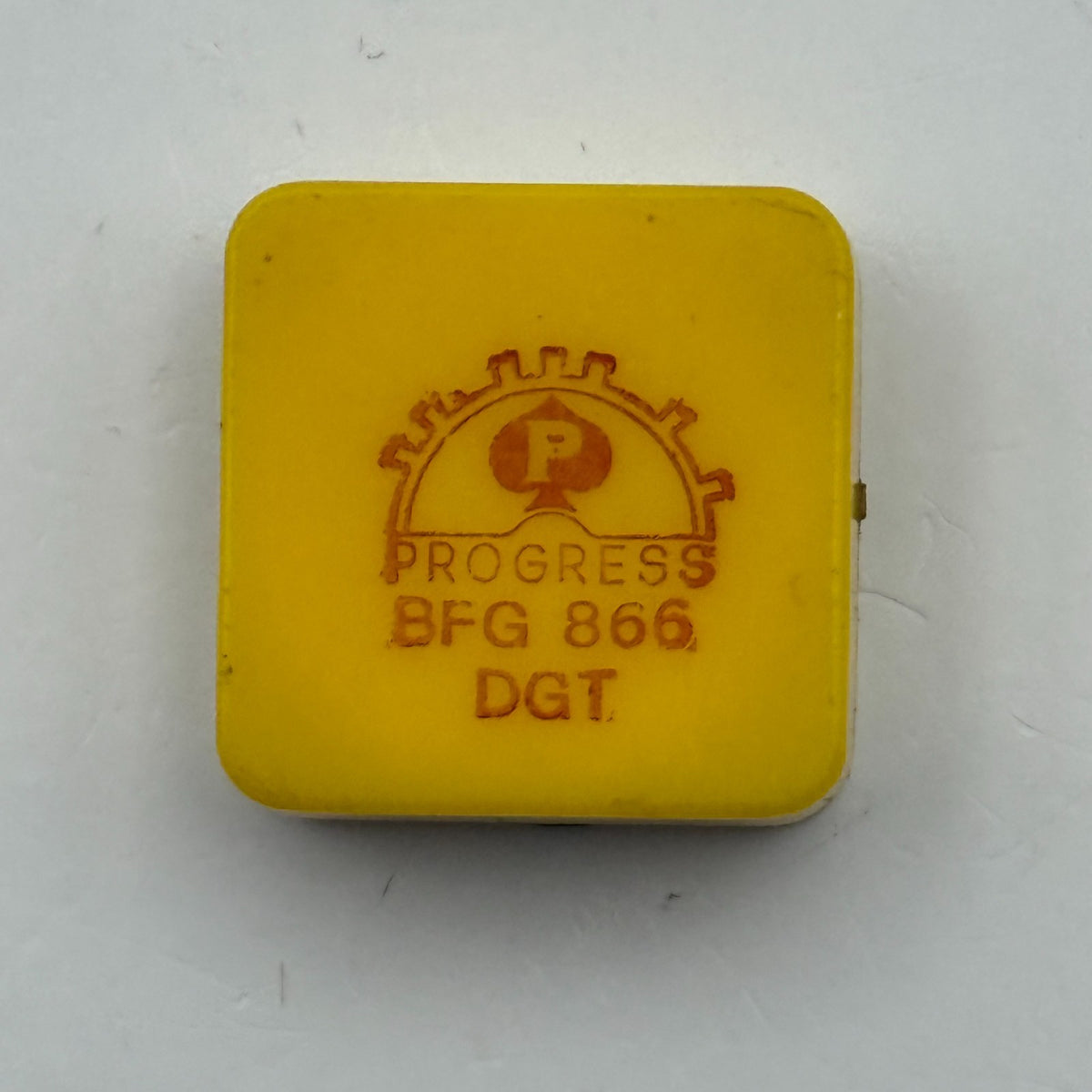 BFG 866 DGT Balance Wheel Complete And Spring Progress Watch Movement Parts NOS