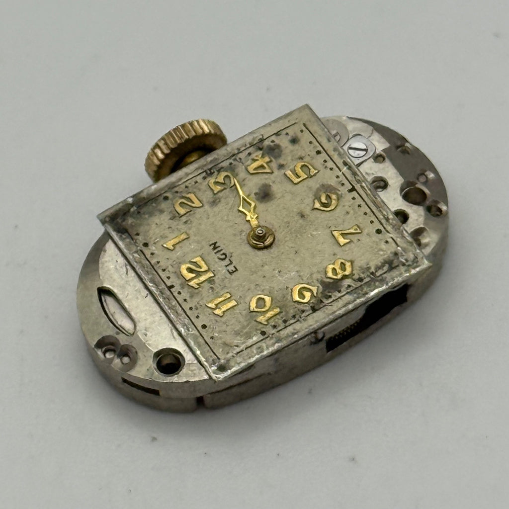 Elgin Grade 541 Model 2 Ladies Watch Movement 1951 American Parts Repair 21/0s 