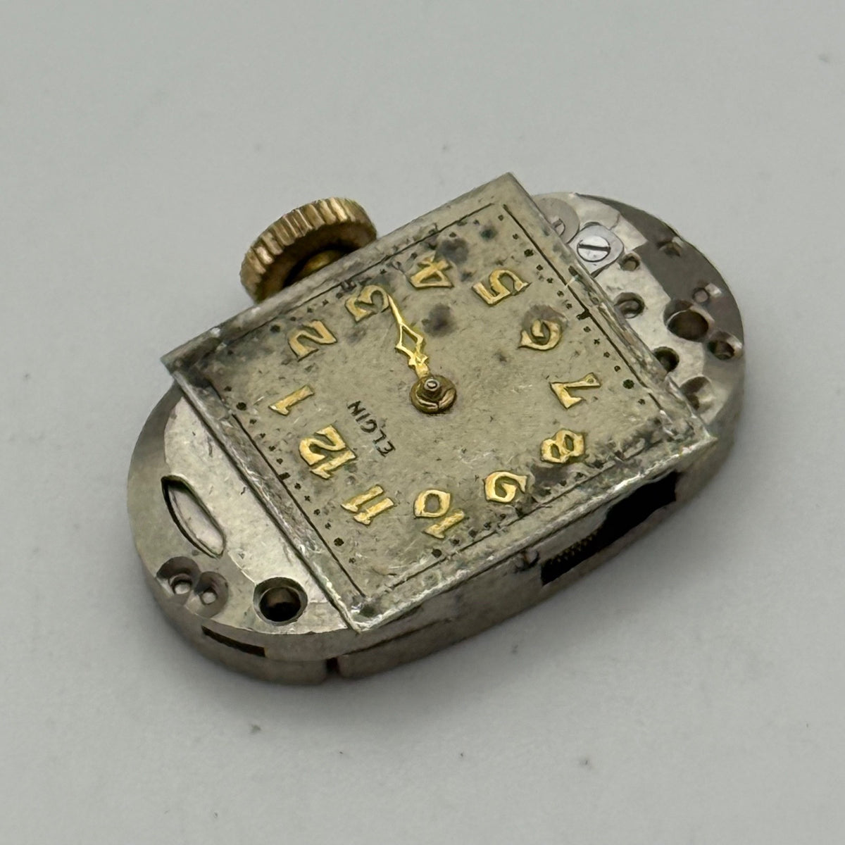 Elgin Grade 541 Model 2 Ladies Watch Movement 1951 American Parts Repair 21/0s 