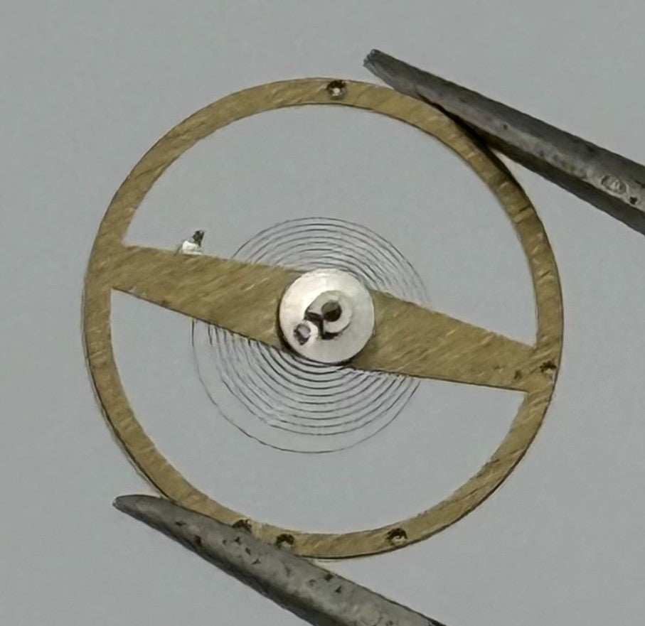 ST 1800 1805 Balance Wheel Complete And Spring Renata 1508 Watch Movement Parts