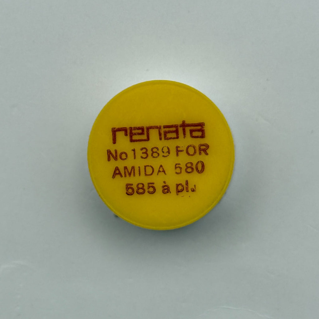 Amida 580 585 Balance Wheel Complete And Spring 1389 Watch Movement Parts NOS