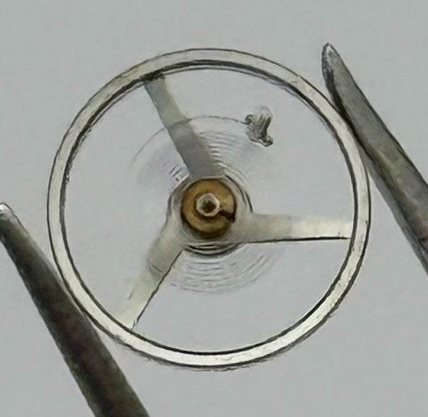 PUW 1075 Balance Wheel Complete And Spring Renata 1184 Watch Movement Parts NOS