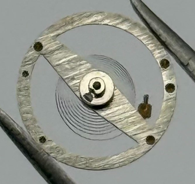 Brac 2051 Balance Wheel Complete And Spring 5½’’’ 69 M Watch Movement Parts NOS