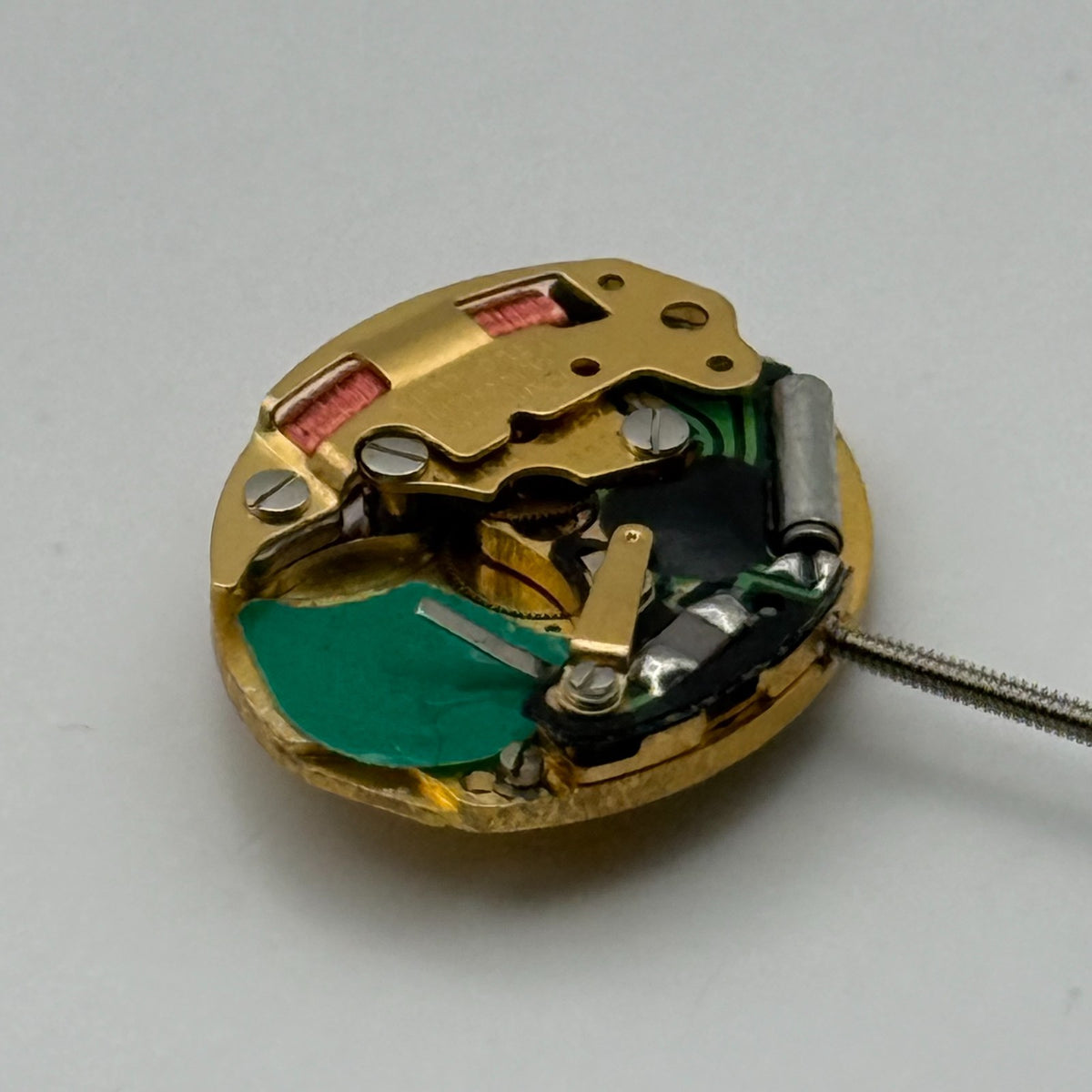 ISA 257 Watch Movement Quartz 2 Jewels Swiss Untested Parts Repair Spares 13mm