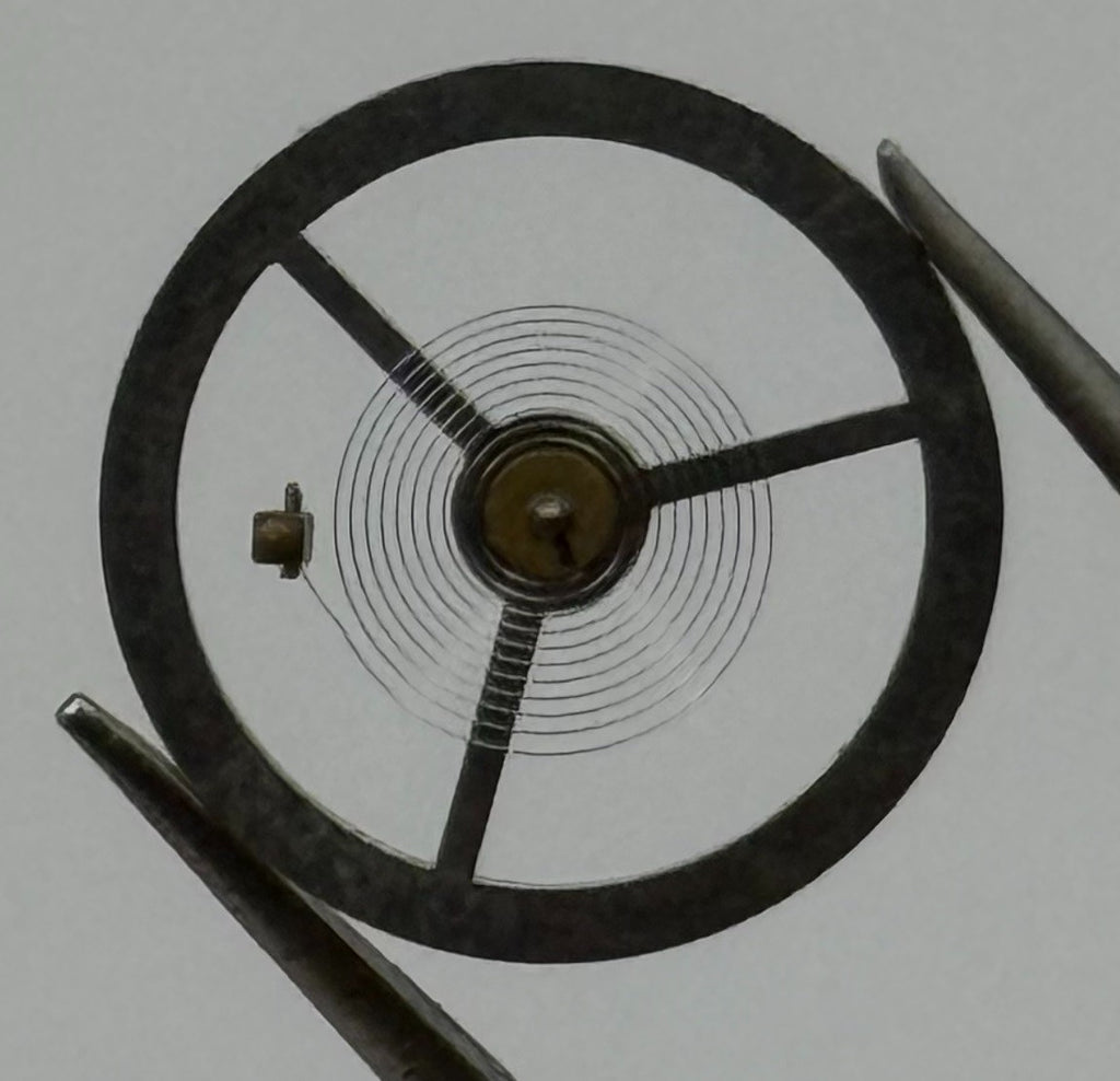 BFG 582 Balance Wheel Complete And Spring 13½’’’ 1782 Watch Movement Parts NOS