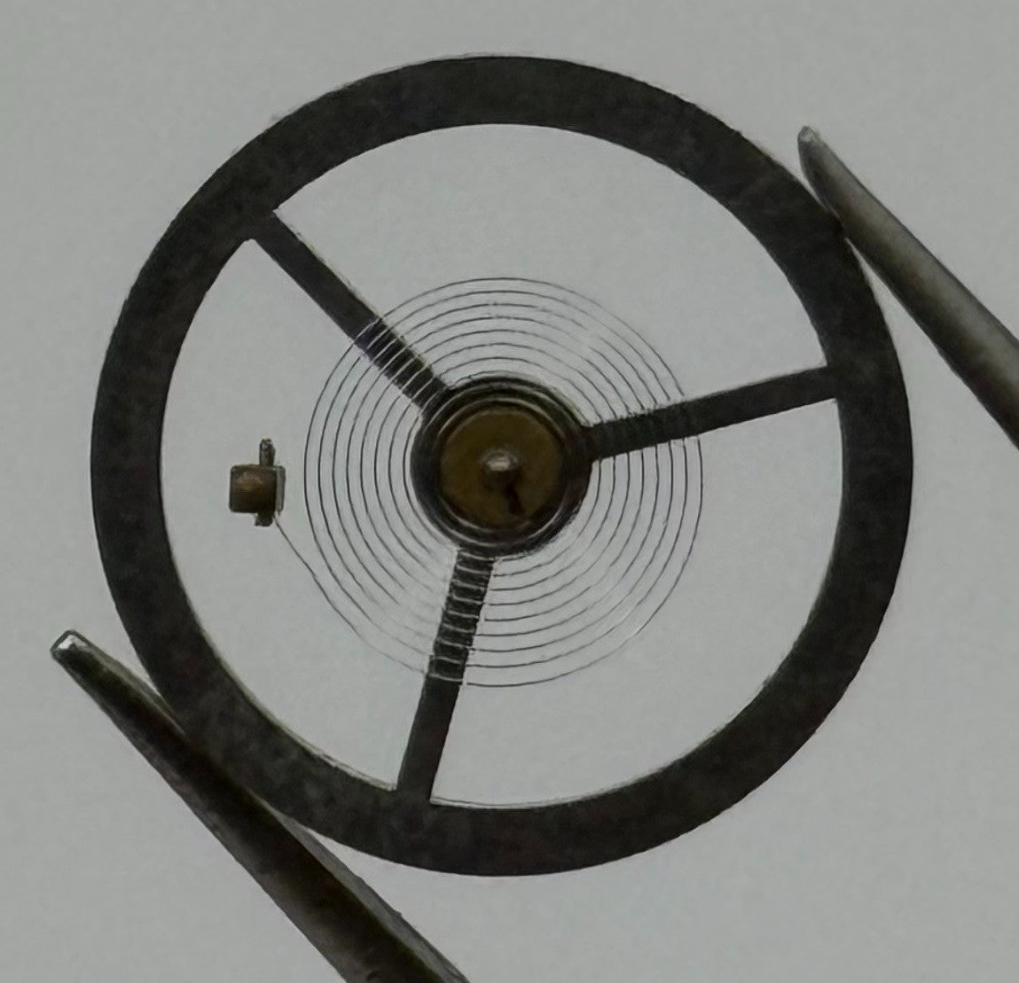 BFG 582 Balance Wheel Complete And Spring 13½’’’ 1782 Watch Movement Parts NOS