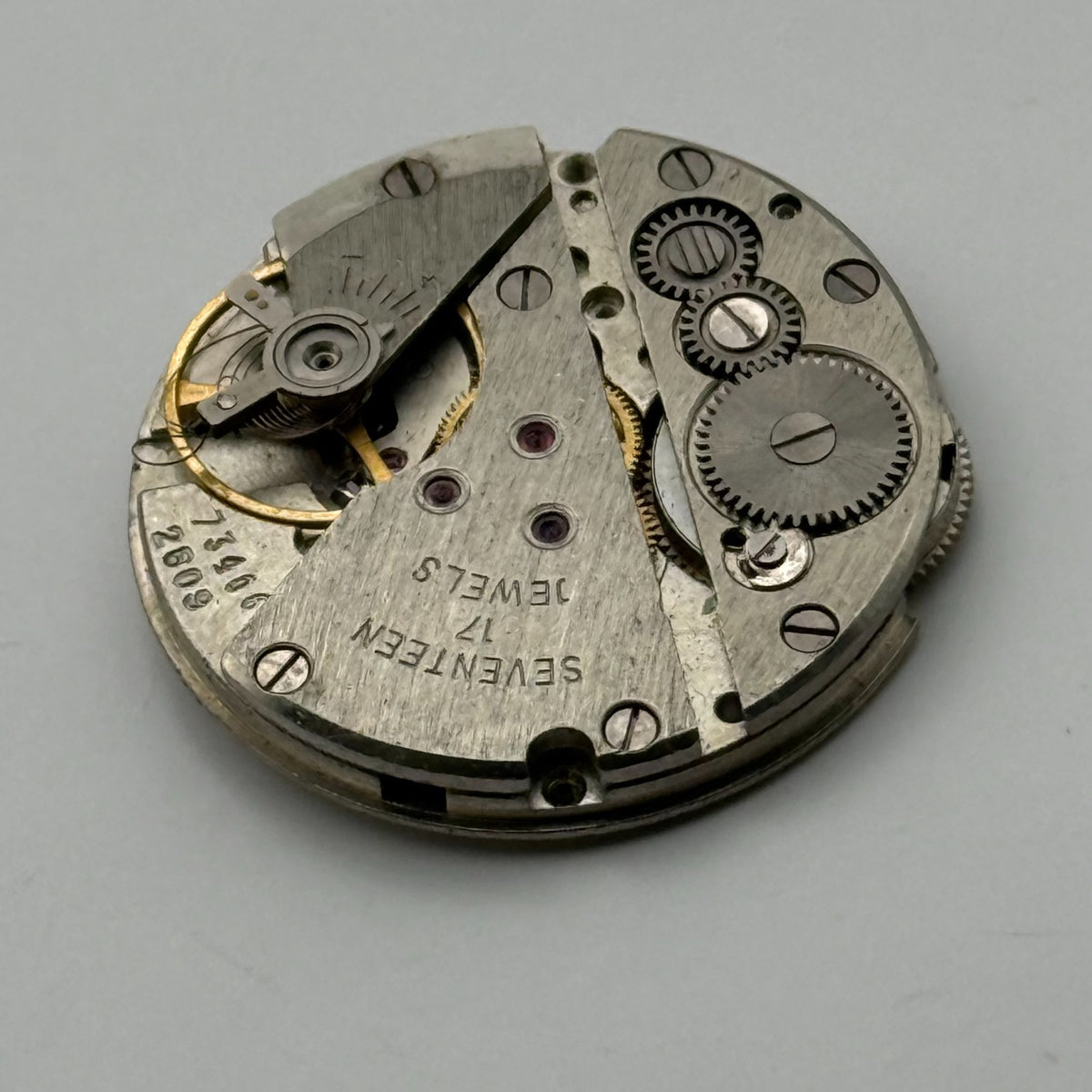 Poljot 2609 Watch Movement Soviet 17 Jewels Manual Wind Parts Repair 26.5mm