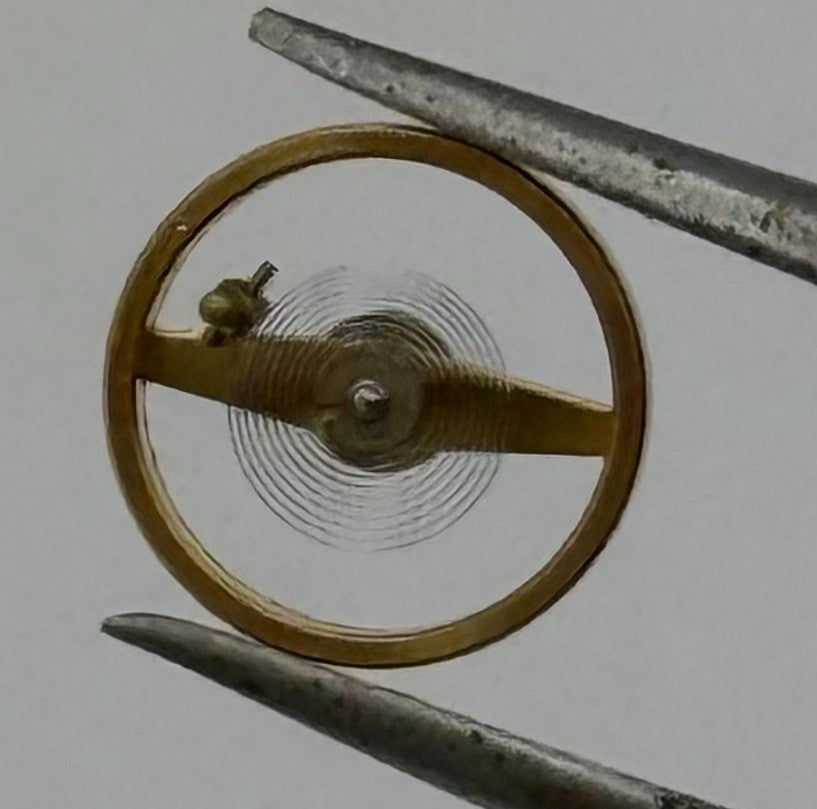 Ebosa 86 87 /2 Balance Wheel Complete And Spring 8¾’’’ 3725 Watch Movement Parts