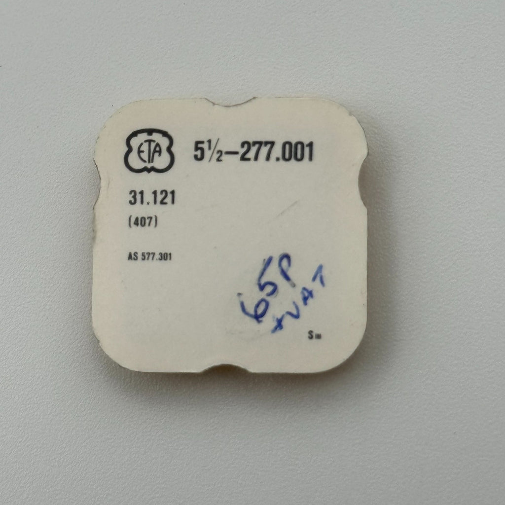 ETA 227.001 Clutch Wheel - 5 1/2 - 407 - New Old Stock - Watch Parts