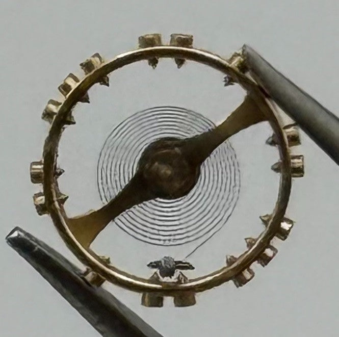 AS 976 1012 Balance Wheel Complete And Spring Renata 532 M Watch Movement Parts