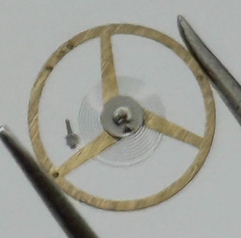 ETA 2410 Balance Wheel Complete And Spring 6¾’’’ 1460 M Watch Movement Parts NOS