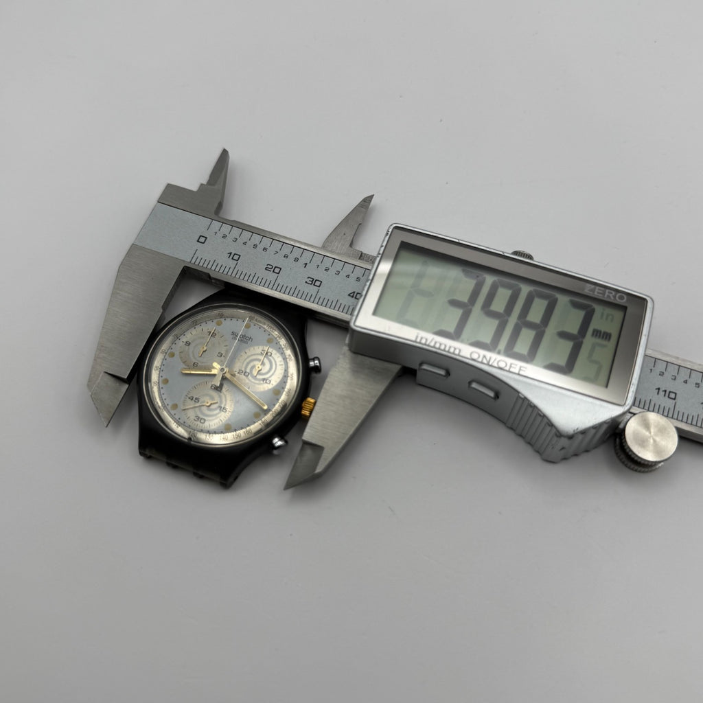 Vintage Swatch Chrono Watch SCM101 Sirio 1991 ETA Quartz Swiss 39mm Parts Repair