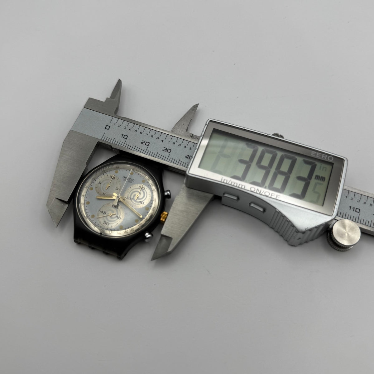 Vintage Swatch Chrono Watch SCM101 Sirio 1991 ETA Quartz Swiss 39mm Parts Repair
