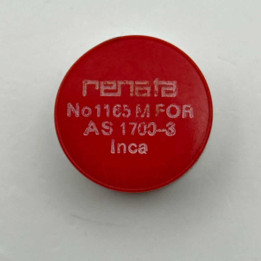AS 1700-3 Balance Wheel Complete And Spring Renata 1165 Watch Movement Parts NOS