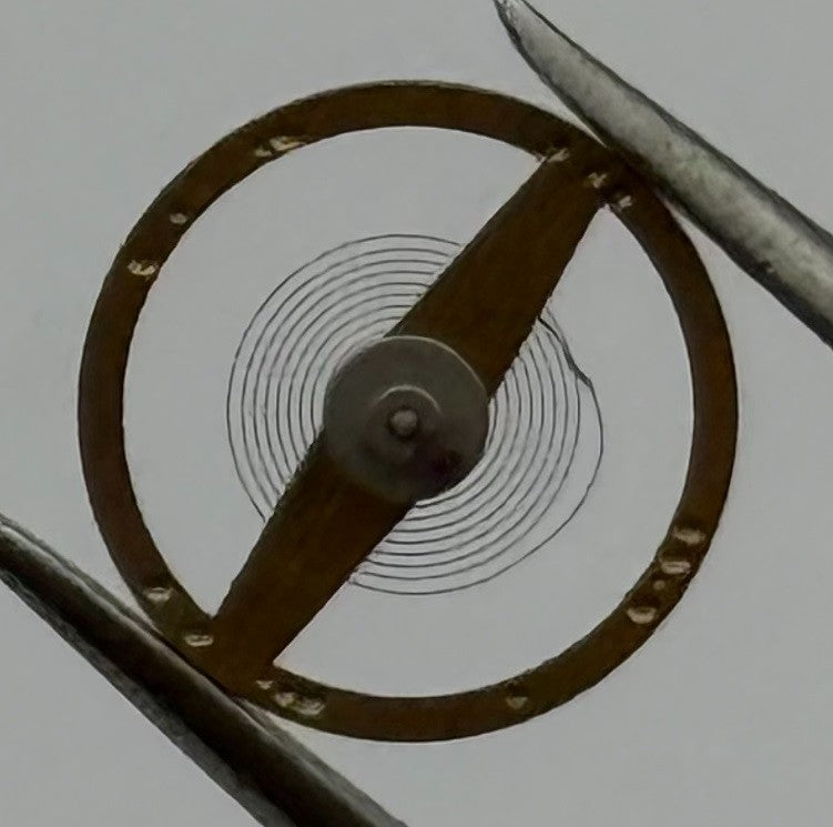 BFG 927-21 Balance Wheel Complete And Spring 6¾-8’’’ 1892 M Watch Movement Parts