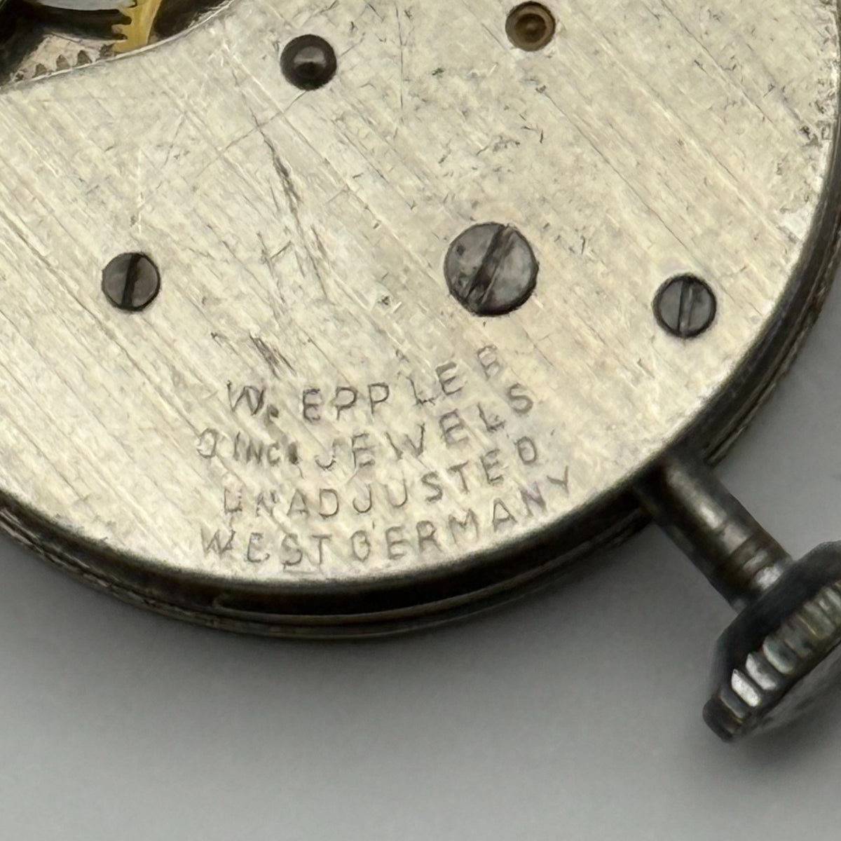 Rouan Deluxe Watch Movement Germany Manual Wind Vintage Parts Repair 23.2mm