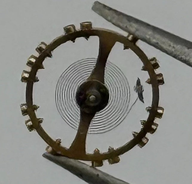 AS 976 1012 Balance Wheel Complete And Spring Renata 532 M Watch Movement Parts