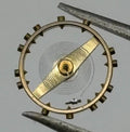 ETA 761 1201 Balance Wheel Complete And Spring 145 Watch Movement Parts NOS