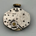 Timex 453 Watch Movement Great Britain Manual Wind Vintage Parts Repair 14.2mm