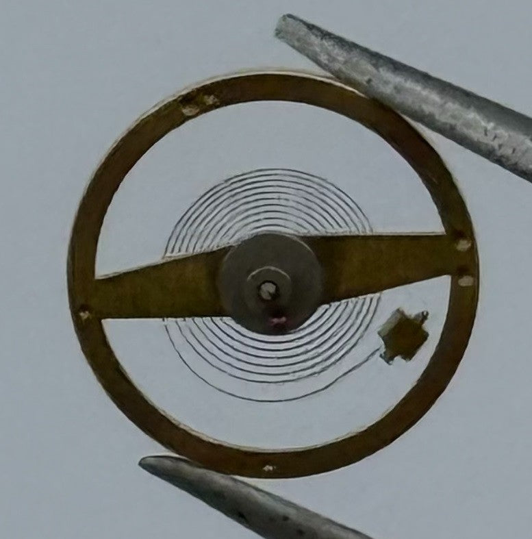 BFG 927 Balance Wheel Complete And Spring 6¾ x8’’’ 1512 M Watch Movement Parts