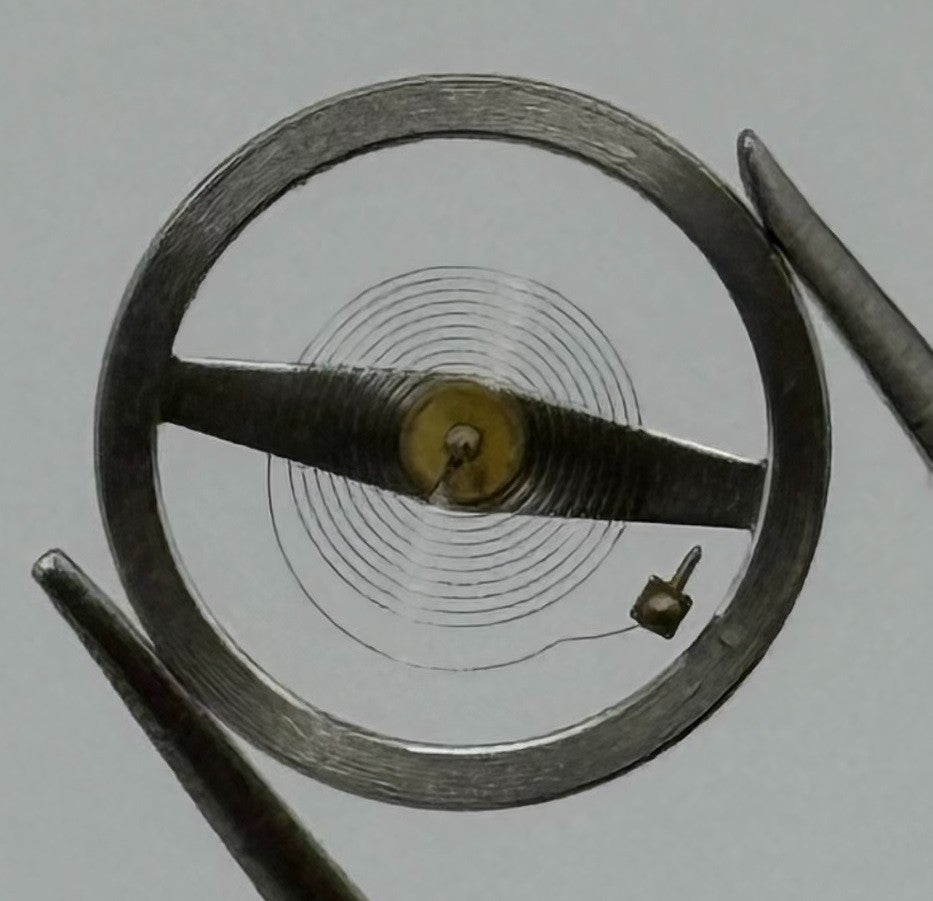 RL Rax 1013 1237 Balance Wheel Complete And Spring 1679 Watch Movement Parts NOS