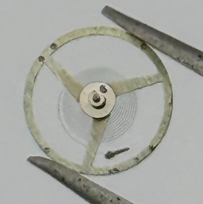 FEF 430 6600 Balance Wheel Complete And Spring 5½’’’ 1432 M Watch Movement Parts