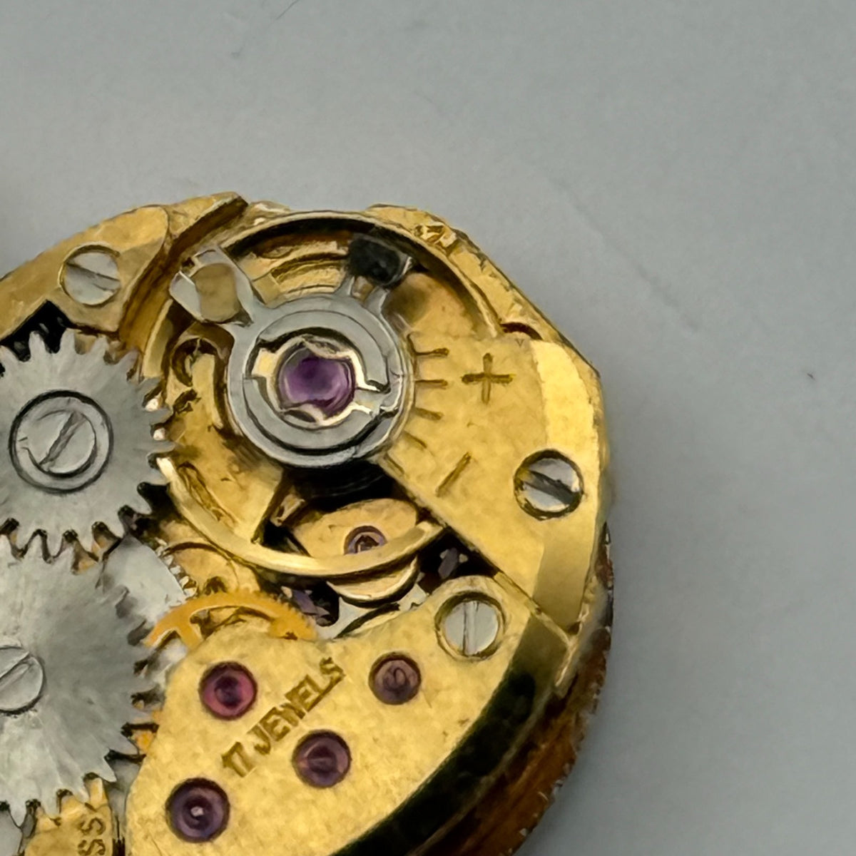 ETA 277.001 Watch Movement Running Marvin Revue Swiss Manual Wind Parts 12.9mm