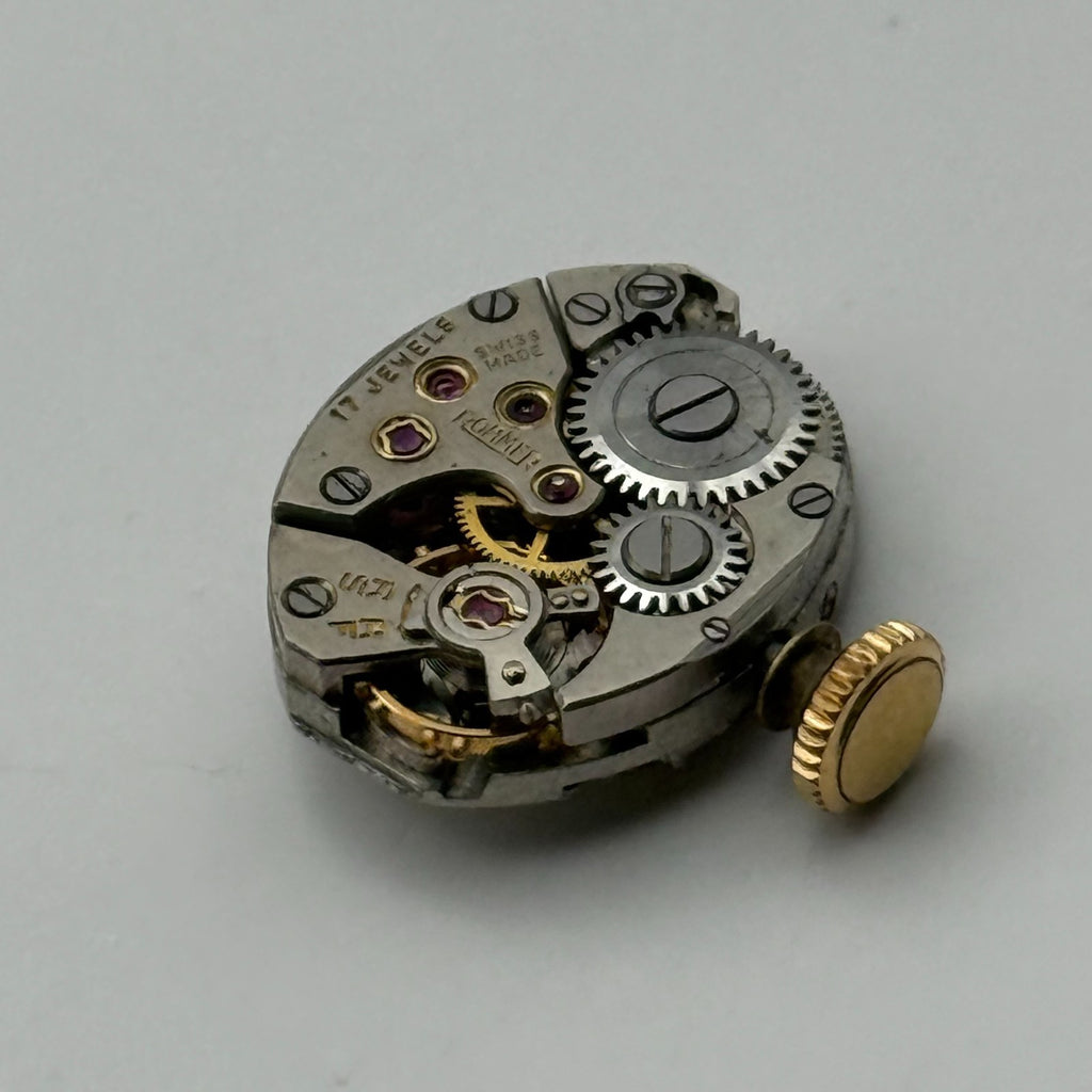 MST 389 Watch Movement Running Roamer 17 Jewels Manual Wind Parts Repair 13.1mm