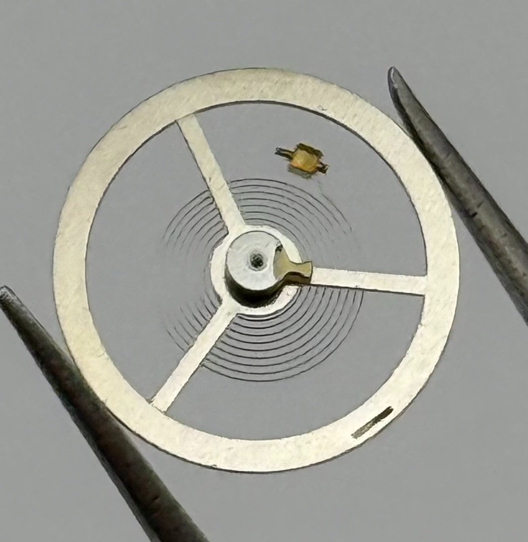 Brac 500 508 Balance Wheel Complete And Spring 12’’’ 5225 Watch Movement Parts