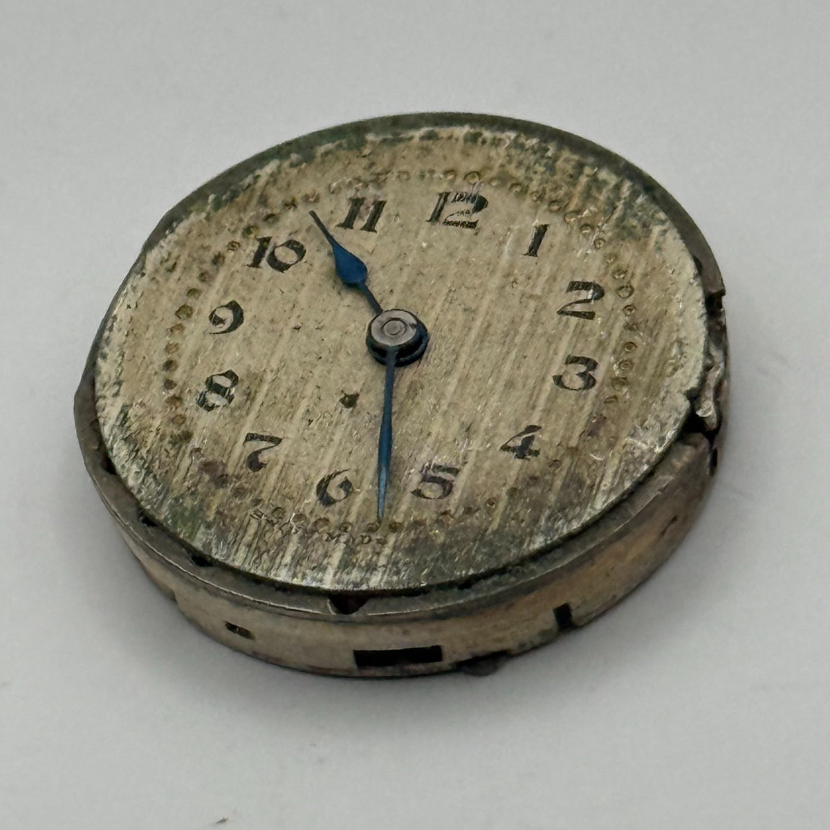 Lanco Watch Movement 15 Jewels Swiss Manual Wind Vintage Parts Repair 23.6mm