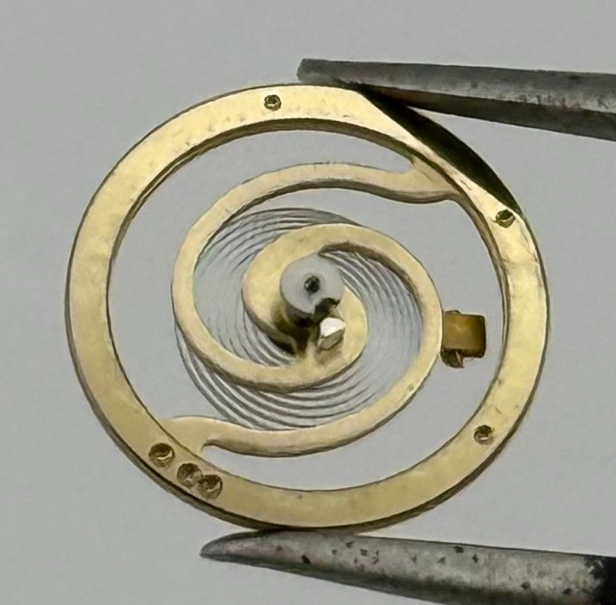 RL 7013/1 Balance Wheel Complete And Spring 10½’’’ 4884 Watch Movement Parts NOS