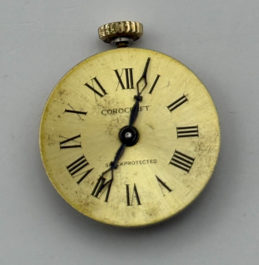 Ronda 5001 Watch Movement Corocraft 1Jewel Swiss Manual Wind Parts Repair 15.2mm