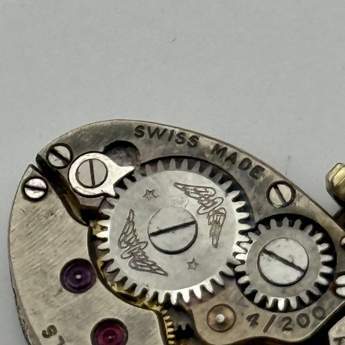 Moise Dreyfuss (M.D.) Watch Movement Rotary 7/200 15 Jewels Parts Repair 13.6mm