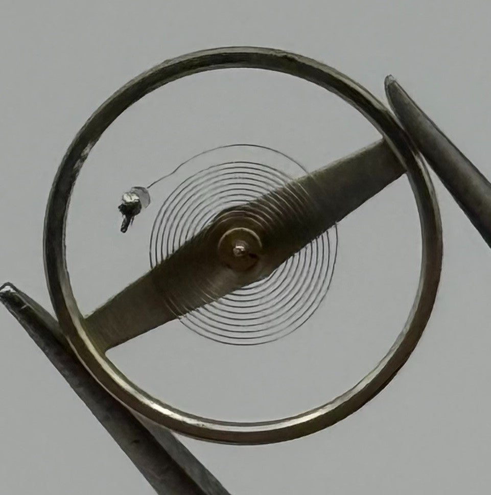 ST 1800 1805 Balance Wheel Complete And Spring Renata 1508 Watch Movement Parts
