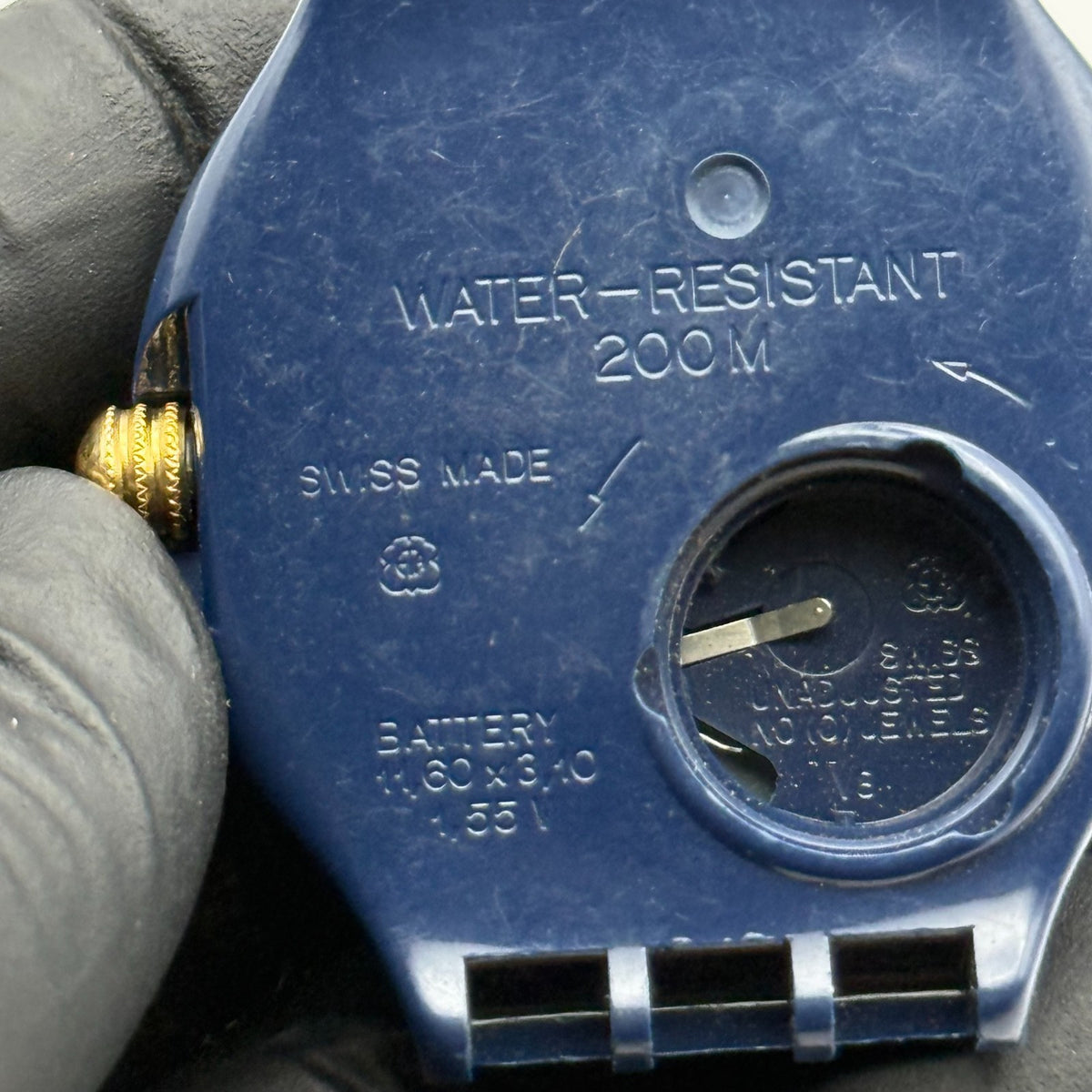 Vintage Swatch Scuba 200 Watch SDN116/7 Abyss 1994 Swiss 40mm Parts Repair
