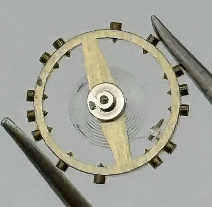 HP 25 Balance Wheel Complete And Spring 5¼’’’ 387 Watch Movement Parts NOS