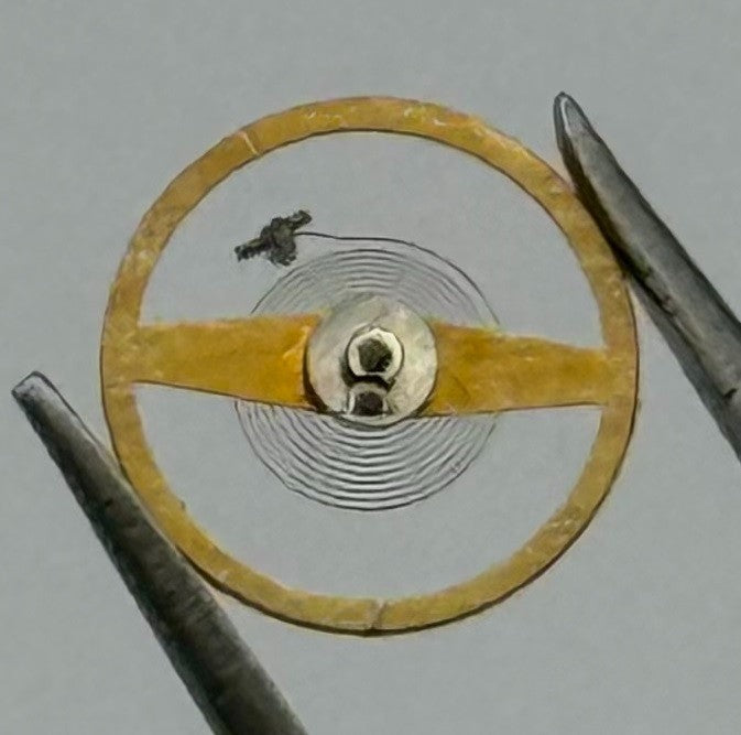 Femga 45 Balance Wheel Complete And Spring  5¼’’’ 1006 Watch Movement Parts NOS