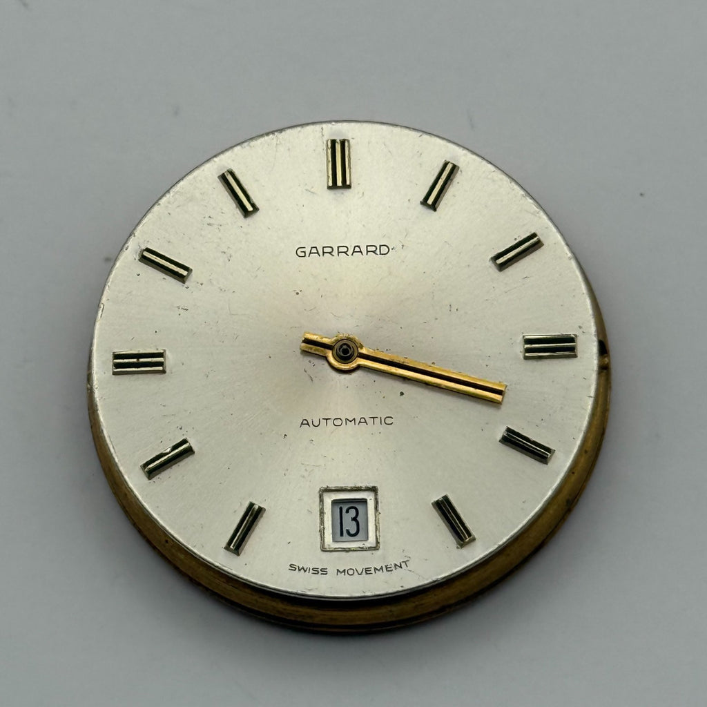 MSR S76-28 Watch Movement - Garrard Date Automatic - For Parts / Repair - 30.6mm