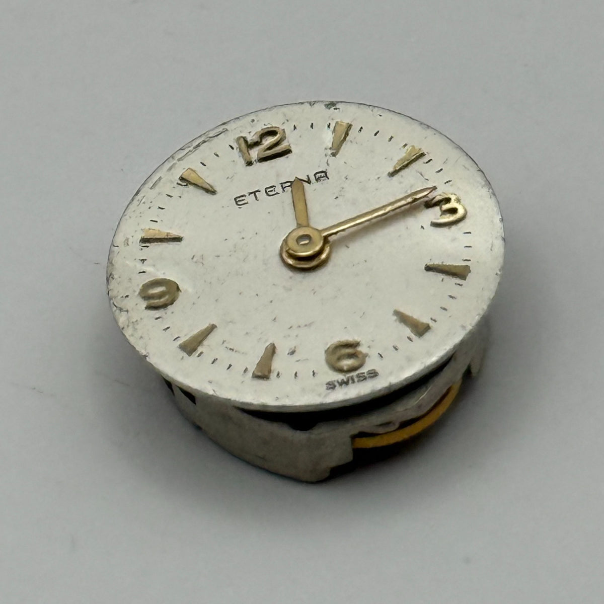 Eterna 1447 Watch Movement - Ladies - For Parts / Repair - 12.8mm